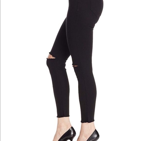 JOE'S JEANS "THE FLAWLESS FINN SKINNY ANKLE" Destroyed Jeans In "REGAN" - Picture 3 of 5